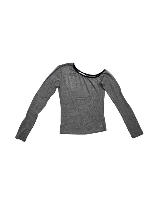 Lunar Curve Off-Shoulder Long Sleeves